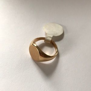 Price firm-10K GF  BLANK signet pinky ring size 4